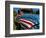 Old Ford Truck Painted with American Flag Pattern, Rockland, Maine, Usa-Bill Bachmann-Framed Photographic Print