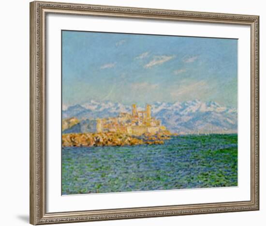 Old Fort At Antibes-Claude Monet-Framed Art Print