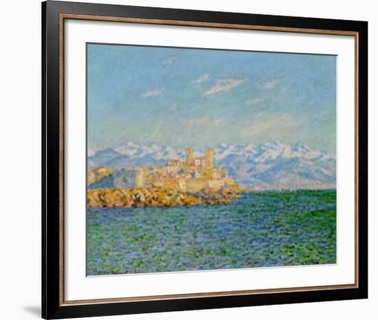 Old Fort At Antibes-Claude Monet-Framed Art Print