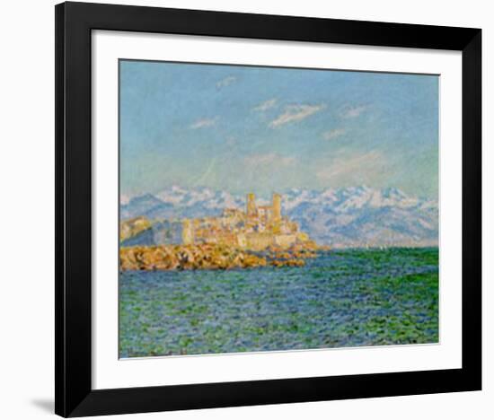 Old Fort At Antibes-Claude Monet-Framed Art Print