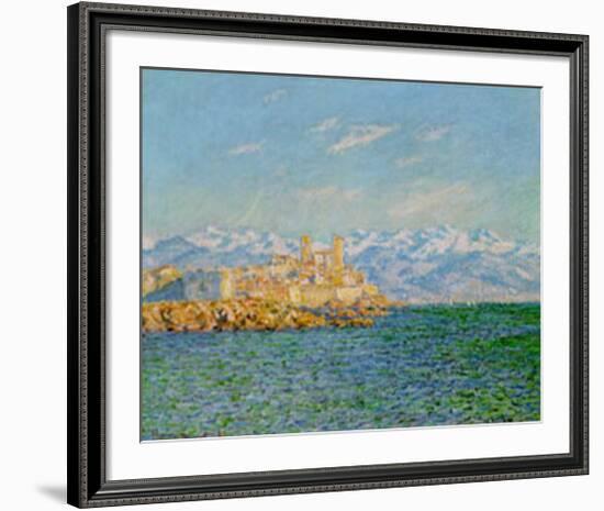 Old Fort At Antibes-Claude Monet-Framed Art Print