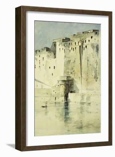 Old Fortress Naples-Childe Hassam-Framed Giclee Print