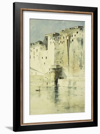 Old Fortress Naples-Childe Hassam-Framed Giclee Print