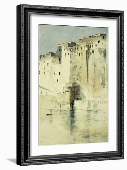 Old Fortress Naples-Childe Hassam-Framed Giclee Print