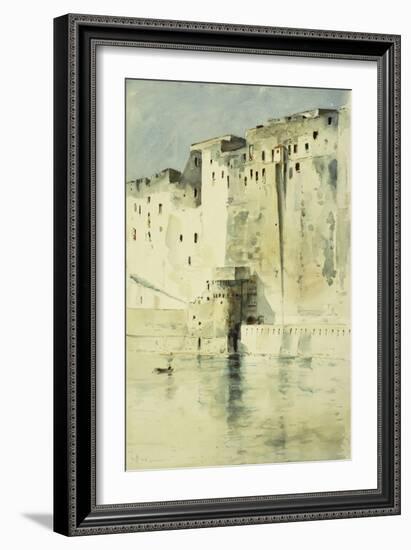 Old Fortress Naples-Childe Hassam-Framed Giclee Print