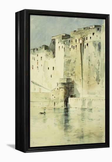 Old Fortress Naples-Childe Hassam-Framed Premier Image Canvas