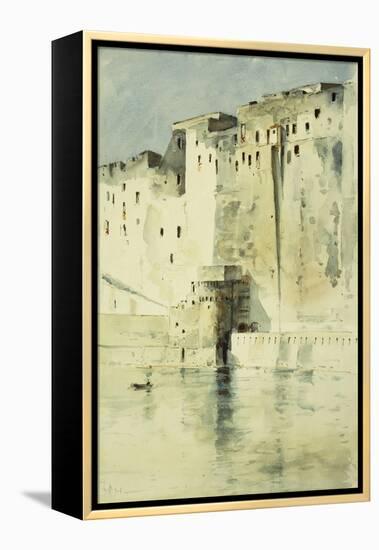 Old Fortress Naples-Childe Hassam-Framed Premier Image Canvas