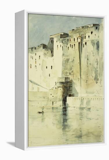 Old Fortress Naples-Childe Hassam-Framed Premier Image Canvas