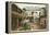 Old French Courtyard, New Orleans-null-Framed Stretched Canvas