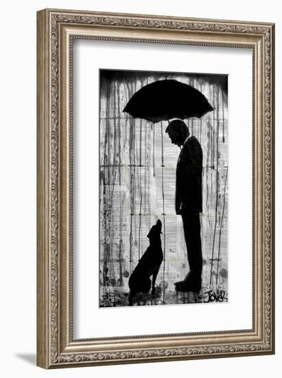 Old Friend-Loui Jover-Framed Art Print