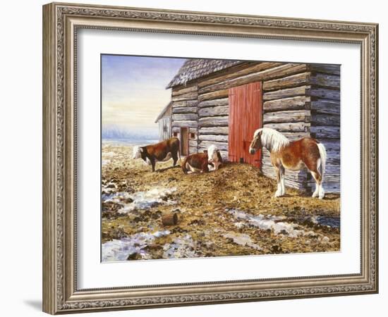 Old Friends 1-Kevin Dodds-Framed Giclee Print