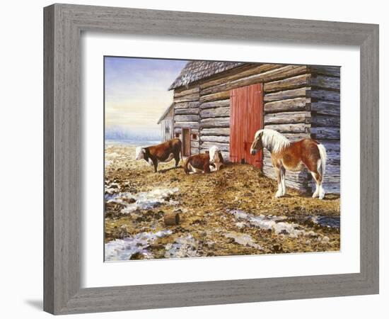 Old Friends 1-Kevin Dodds-Framed Giclee Print