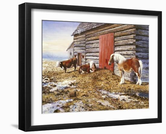 Old Friends 1-Kevin Dodds-Framed Giclee Print