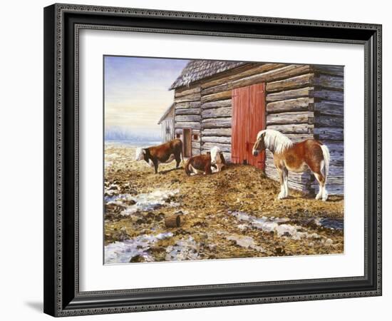 Old Friends 1-Kevin Dodds-Framed Giclee Print