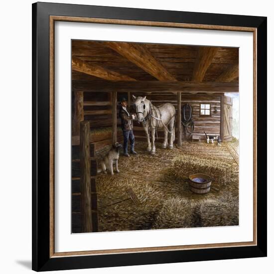 Old Friends 2-Kevin Dodds-Framed Giclee Print