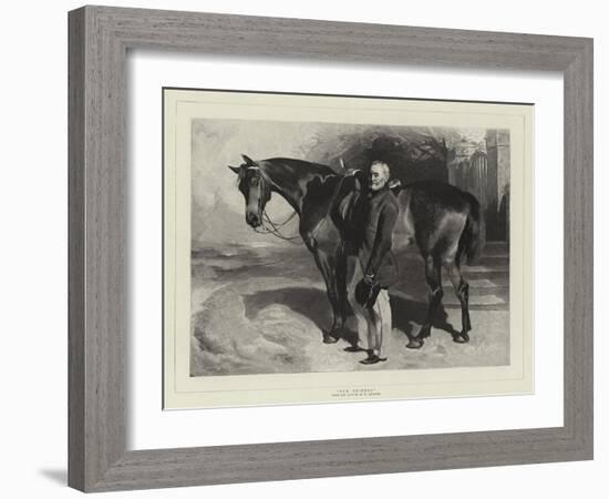 Old Friends-William Huggins-Framed Giclee Print