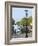 Old Gas Lamp Post and Bicycles on a Bridge over a Canal in Amsterdam, the Netherlands-Miva Stock-Framed Photographic Print