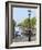 Old Gas Lamp Post and Bicycles on a Bridge over a Canal in Amsterdam, the Netherlands-Miva Stock-Framed Photographic Print