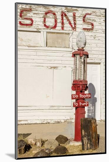 Old Gas Pump, Cannonville, Grand Staircase-Escalante National Monument, Utah-Michael DeFreitas-Mounted Photographic Print
