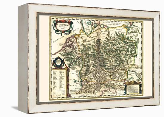 Old Germany-Willem Janszoon Blaeu-Framed Stretched Canvas