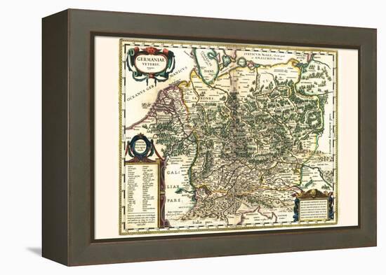 Old Germany-Willem Janszoon Blaeu-Framed Stretched Canvas