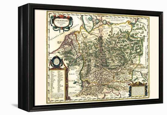 Old Germany-Willem Janszoon Blaeu-Framed Stretched Canvas