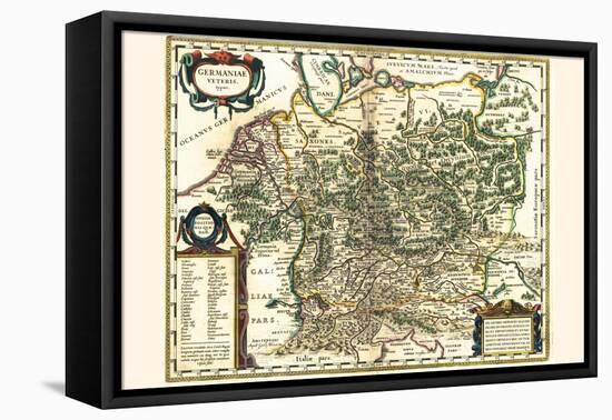 Old Germany-Willem Janszoon Blaeu-Framed Stretched Canvas