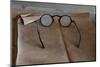 Old glasses collect dust in an old general store, California, USA.-Betty Sederquist-Mounted Photographic Print