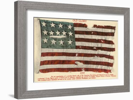 Old Glory, 1777-null-Framed Premium Giclee Print