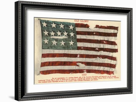 Old Glory, 1777-null-Framed Premium Giclee Print