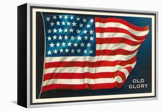 Old Glory, Flag-null-Framed Stretched Canvas