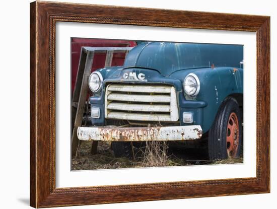 Old Gmc Truck-Brenda Petrella Photography LLC-Framed Giclee Print