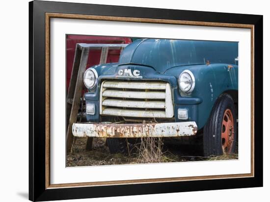 Old Gmc Truck-Brenda Petrella Photography LLC-Framed Giclee Print