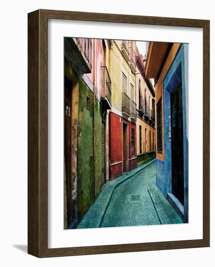 Old Granada Vertical-Ynon Mabat-Framed Photographic Print