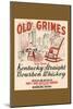 Old Grimes Sour Mash Kentuck Straight Bourbon Whiskey-null-Mounted Art Print