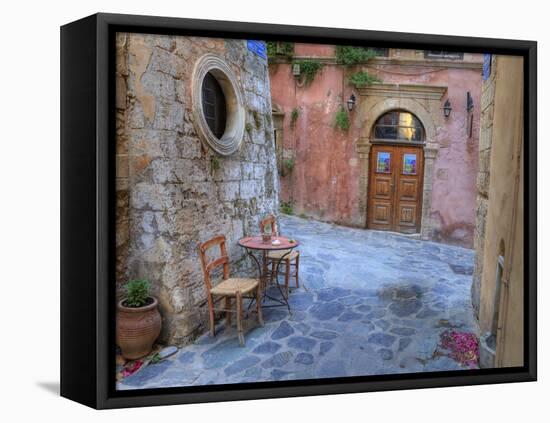 Old Harbor, Chania, Crete, Greece-Darrell Gulin-Framed Premier Image Canvas