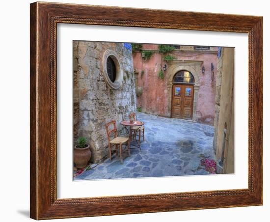 Old Harbor, Chania, Crete, Greece-Darrell Gulin-Framed Photographic Print