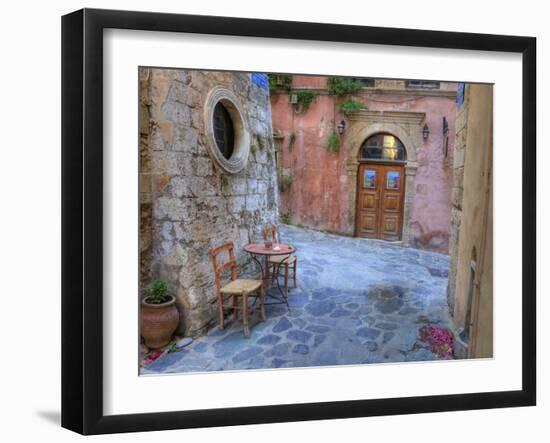 Old Harbor, Chania, Crete, Greece-Darrell Gulin-Framed Photographic Print