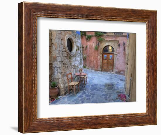 Old Harbor, Chania, Crete, Greece-Darrell Gulin-Framed Photographic Print