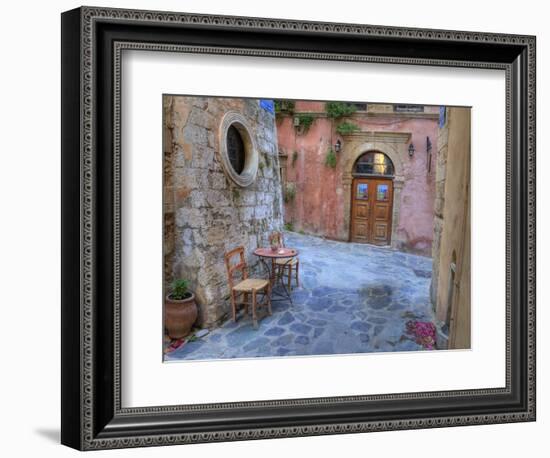 Old Harbor, Chania, Crete, Greece-Darrell Gulin-Framed Photographic Print