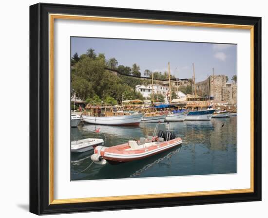 Old Harbour, Antalya, Anatolia, Turkey Minor, Eurasia-Philip Craven-Framed Photographic Print