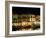 Old Harbour at Night, Rethymnon, Crete, Greece-Peter Thompson-Framed Photographic Print