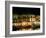 Old Harbour at Night, Rethymnon, Crete, Greece-Peter Thompson-Framed Photographic Print