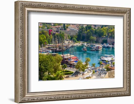 Old Harbour, Kaleici, Antalya, Turkey Minor, Eurasia-Neil Farrin-Framed Photographic Print