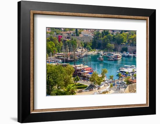 Old Harbour, Kaleici, Antalya, Turkey Minor, Eurasia-Neil Farrin-Framed Photographic Print