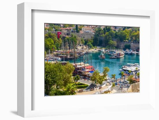 Old Harbour, Kaleici, Antalya, Turkey Minor, Eurasia-Neil Farrin-Framed Photographic Print