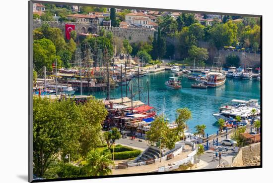 Old Harbour, Kaleici, Antalya, Turkey Minor, Eurasia-Neil Farrin-Mounted Photographic Print