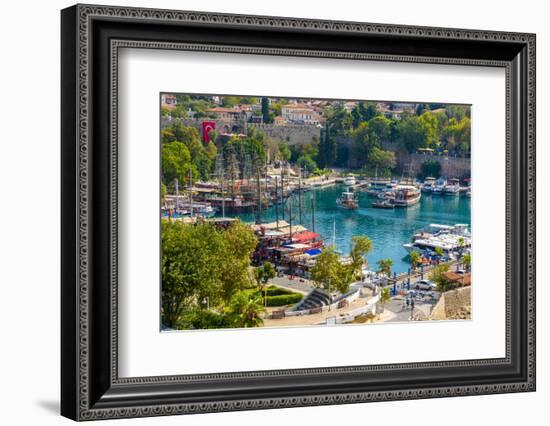 Old Harbour, Kaleici, Antalya, Turkey Minor, Eurasia-Neil Farrin-Framed Photographic Print