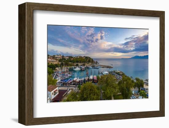 Old Harbour, Kaleici, Antalya, Turkey Minor, Eurasia-Neil Farrin-Framed Photographic Print