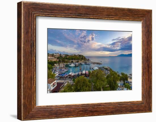Old Harbour, Kaleici, Antalya, Turkey Minor, Eurasia-Neil Farrin-Framed Photographic Print